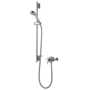 Aqualisa   Siren SL Exposed Thermostatic Shower Valve with Slide Rail Kit