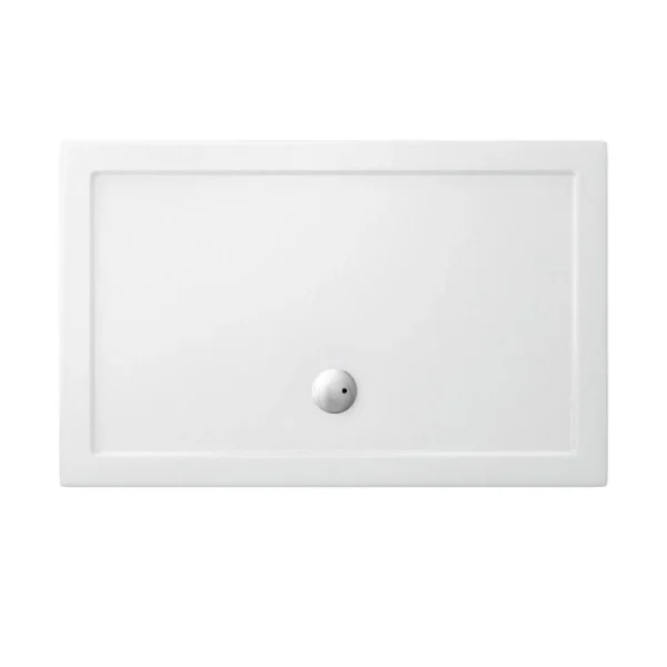 Crosswater   Walk In Low Profile Acrylic Shower Tray with Waste