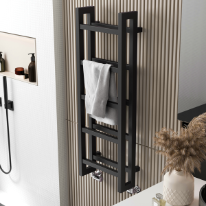 Terma Stand Modern Grey Heated Towel Rail 1150 x 400mm