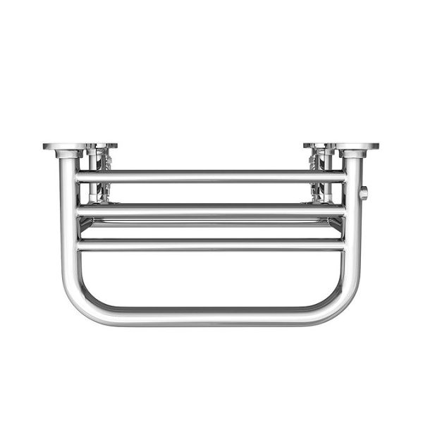 Chatsworth Traditional 300 x 500mm Chrome Heated Towel Rail Shelf - Image 5
