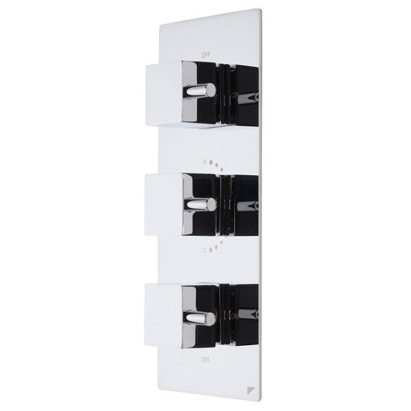 Roper Rhodes Event Square Triple Function Shower System with Bath Filler - Image 3