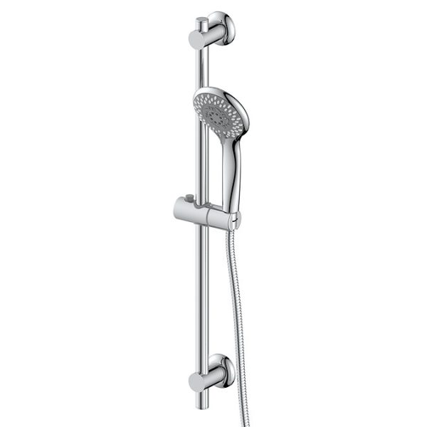 Apollo Wall Mounted Thermostatic Bath Shower Mixer + Slider Rail Kit - Image 3