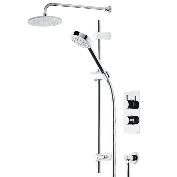 Roper Rhodes Event Round Dual Function Shower System with Fixed Shower Head