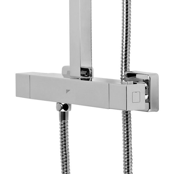 Roper Rhodes Event Square Exposed Dual Function Diverter Shower System - Image 3