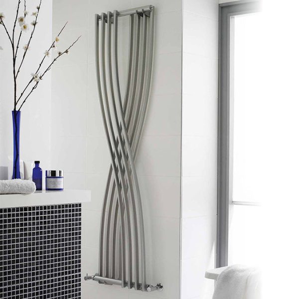 Nexus Silver Vertical Designer Radiator (H1775 x W448mm) - Image 2