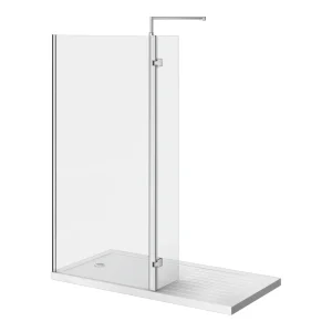 Nova 1400 x 900 Wet Room (800mm Screen, Return Panel + Tray)