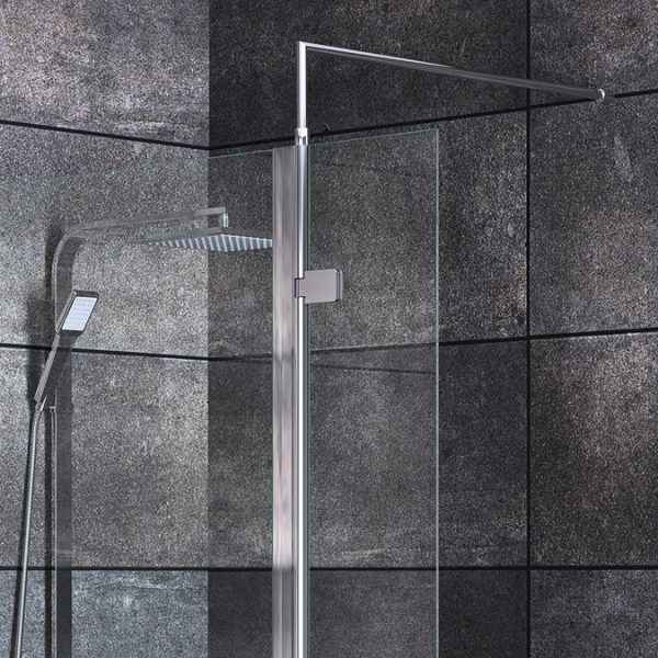 Nova 1400 x 900 Wet Room (800mm Screen, Return Panel + Tray) - Image 2