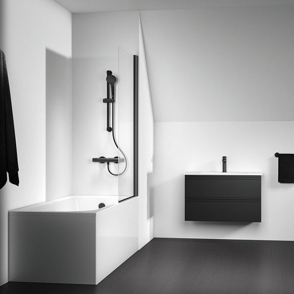 Ideal Standard Tesi 1700 x 700mm 0TH Single Ended Idealform Bath - Image 3