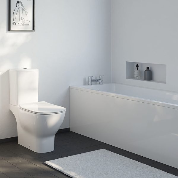 Ideal Standard Tesi 1700 x 700mm 0TH Single Ended Idealform Bath - Image 2