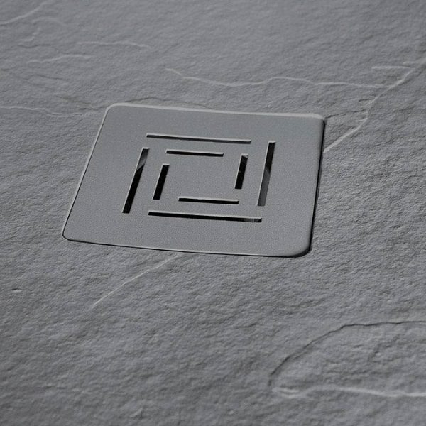 Merlyn Truestone Rectangular Shower Tray   Fossil Grey - Image 2