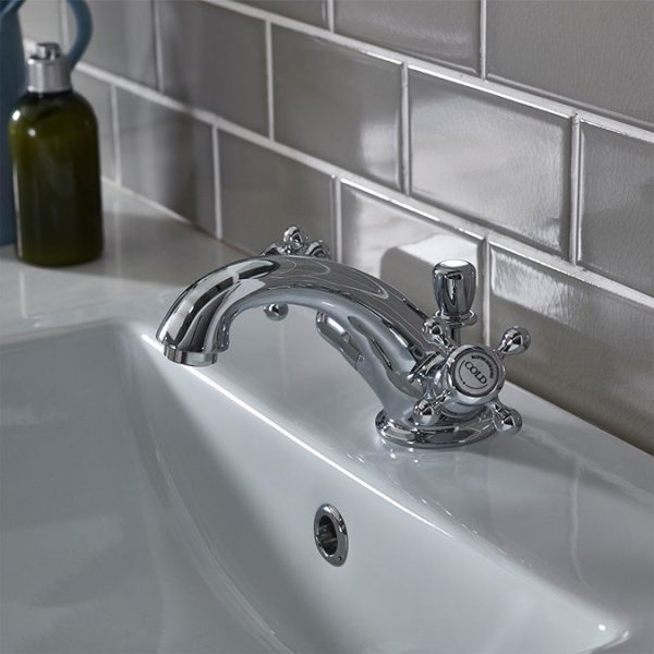 Roper Rhodes Henley Basin Mixer Tap with Pop Up Waste - Image 2