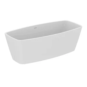 Ideal Standard Adapto 1700 x 800mm Freestanding Double Ended Bath with Clicker Waste