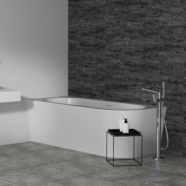 Ideal Standard Adapto 1780 x 780mm Double Ended Corner Bath with Clicker Waste - Image 4