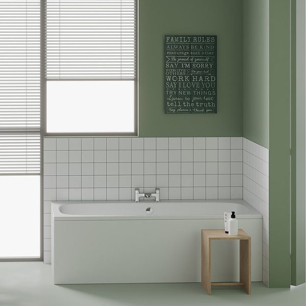 Ideal Standard i.Life 1700 x 750mm 0TH Double Ended Idealform Bath - Image 2