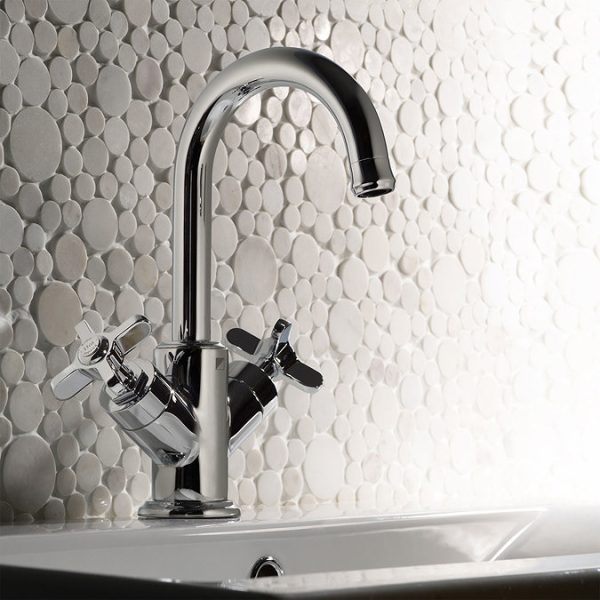 Roper Rhodes Wessex Basin Mixer with Clicker Waste - Image 2