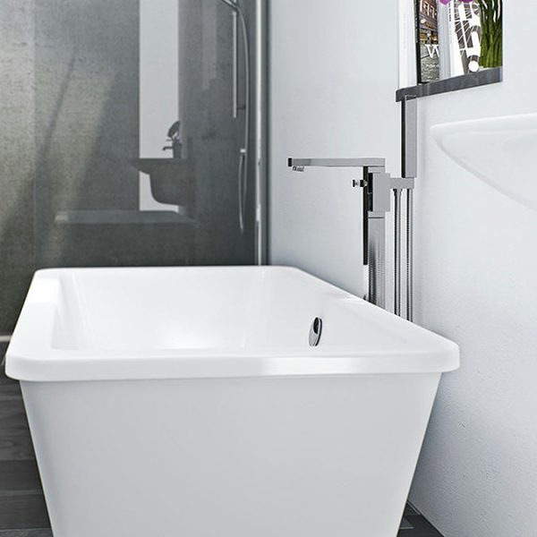 Mode Ellis Freestanding Bath Shower Mixer Tap - Image 6