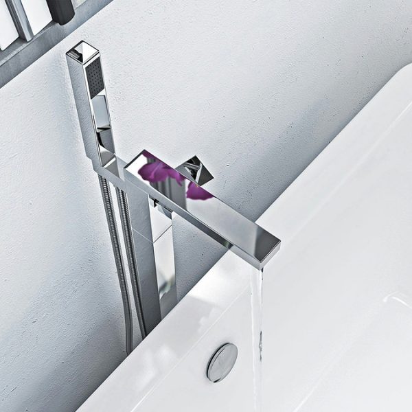 Mode Ellis Freestanding Bath Shower Mixer Tap - Image 4