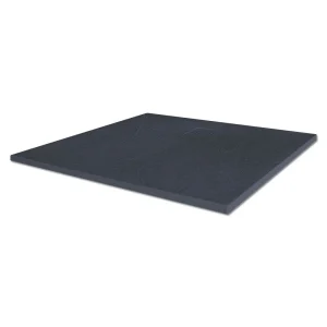 Merlyn Truestone Square Shower Tray   Slate Black   900 x 900mm