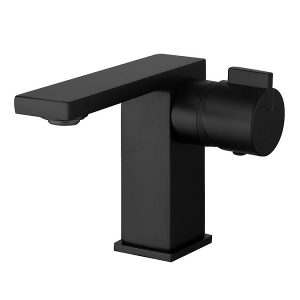 Toreno Casa Mono Basin Mixer Tap Matt Black - Image 2