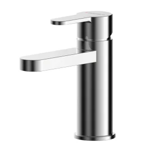 Asquiths Sanctity Mini Mono Basin Mixer With Push Button Waste