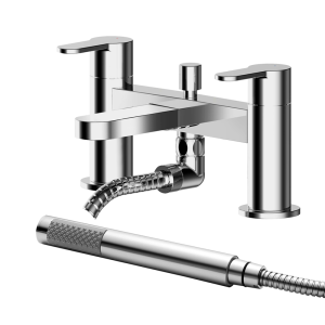 Asquiths Sanctity Wall Mounted Bath Shower Mixer with Shower Kit