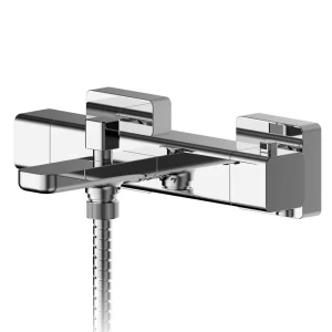 Asquiths Tranquil Thermostatic Wall Mounted Bath Shower Mixer