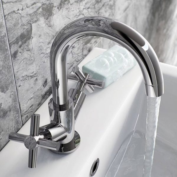 Mode Tate Basin Mixer Tap   Chrome - Image 3