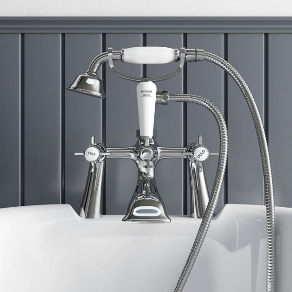 Orchard Dulwich Chrome Bath Shower Mixer Tap - Image 3