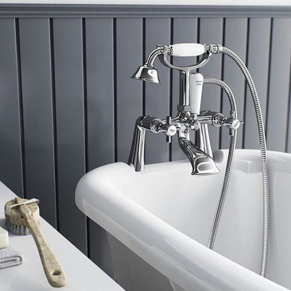 Orchard Dulwich Chrome Bath Shower Mixer Tap - Image 5