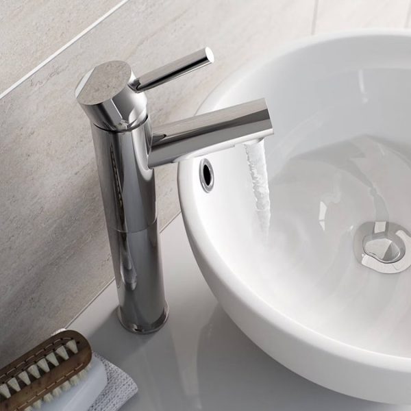 Orchard Eden High Rise Basin Mixer Tap - Image 4