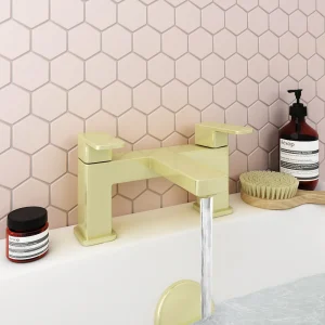 Toreno Modern Brushed Brass Bath Filler Tap
