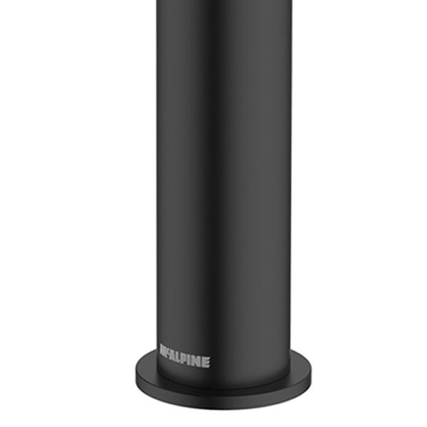 McAlpine Kelvin Tall Basin Mixer   Matt Black - Image 2