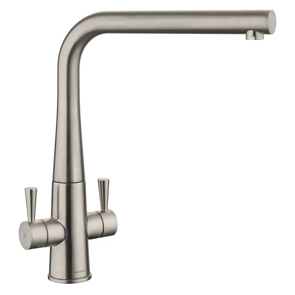 Rangemaster Conical Kitchen Mixer Tap   Brushed Finish