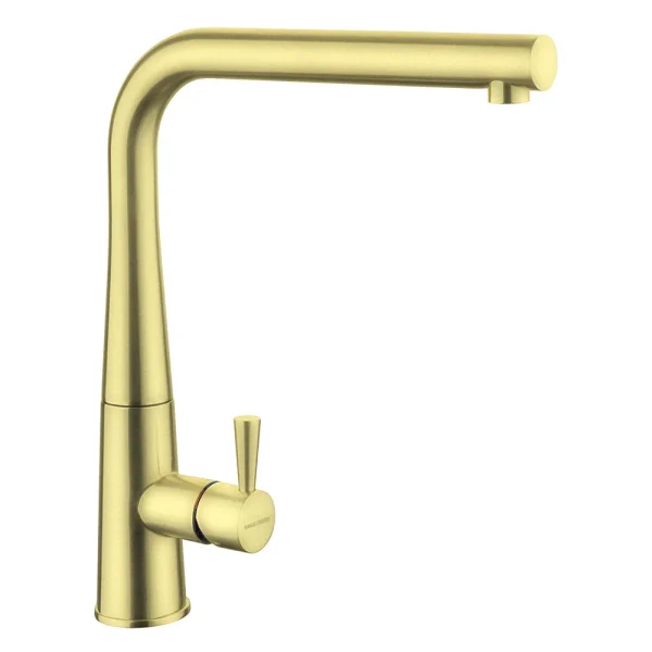 Rangemaster Conical Kitchen Mixer Tap   Brushed Brass