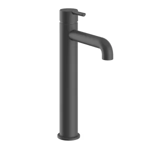 Heritage Dartmouth Tall Basin Mixer   Matt Black