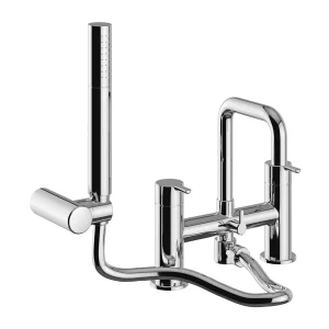 Heritage Dartmouth Bath Shower Mixer   Chrome