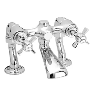 Heritage   Dawlish Bath Filler   Chrome