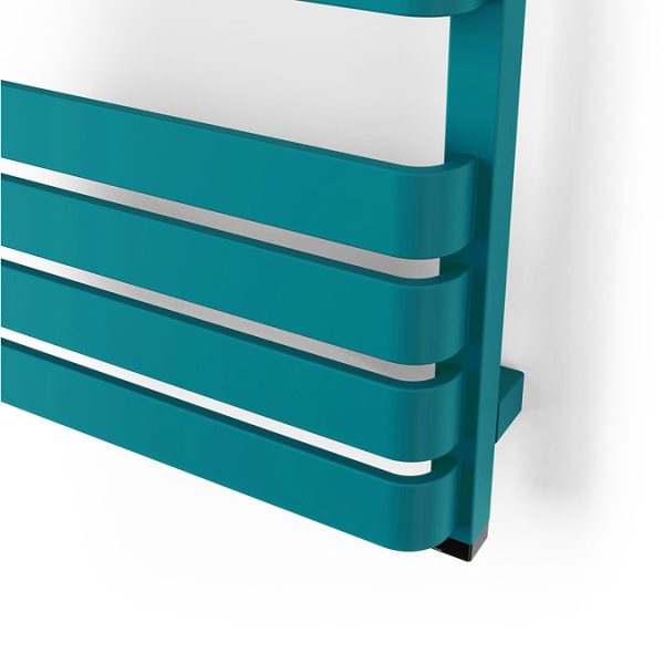 Terma Warp T One Teal Electric Towel Rail 500 x 1110mm - Image 2