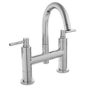 Hudson Reed   Tec Lever Bath Filler with swivel spout