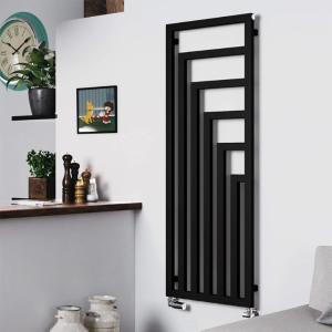 Terma Angus Heban Black Designer Radiator 1460 x 520mm