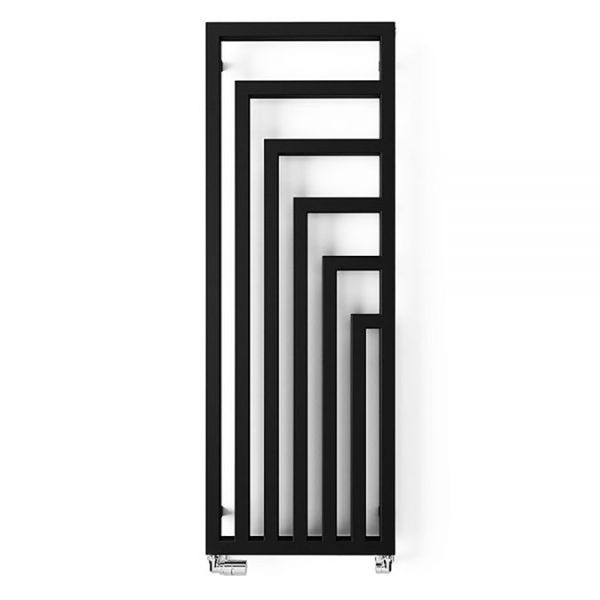 Terma Angus Heban Black Designer Radiator 1460 x 520mm - Image 3