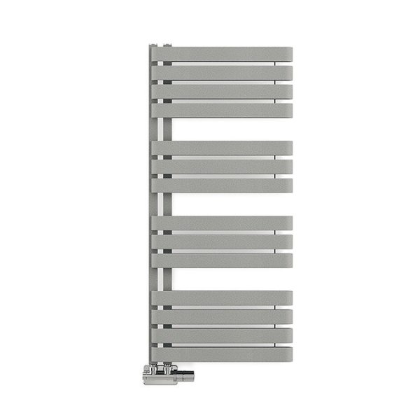 Terma Warp S Salt n Pepper Heated Towel Rail 1110 x 500mm - Image 3
