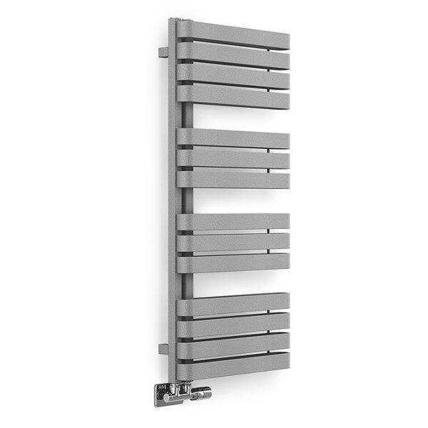 Terma Warp S Salt n Pepper Heated Towel Rail 1110 x 500mm - Image 4