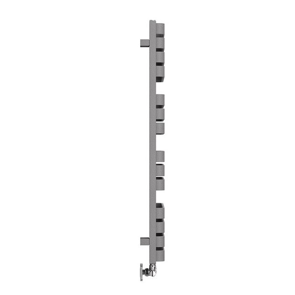 Terma Warp S Salt n Pepper Heated Towel Rail 1110 x 500mm - Image 5