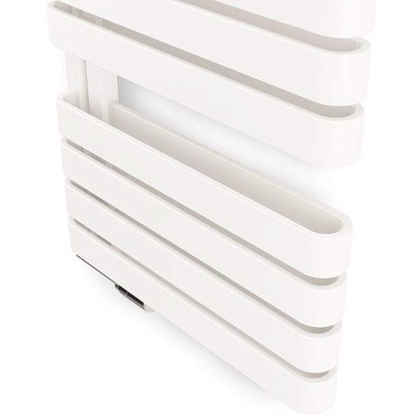 Terma Warp S Matt White Heated Towel Rail 1110 x 500mm - Image 2