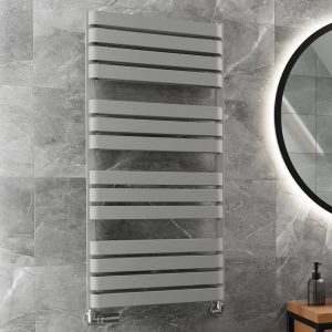 Terma Warp T Bold Salt n Pepper Heated Towel Rail 1110 x 500mm