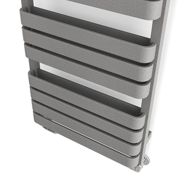 Terma Warp T Bold Salt n Pepper Heated Towel Rail 1110 x 500mm - Image 7