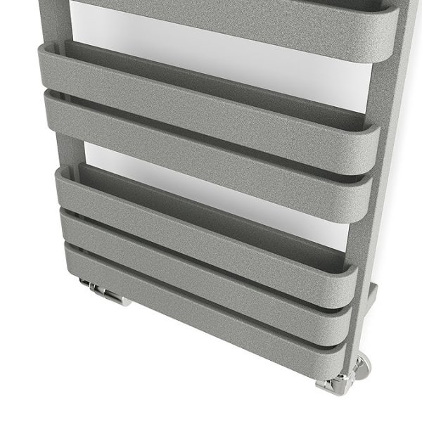 Terma Warp T Bold Salt n Pepper Heated Towel Rail 655 x 500mm - Image 7