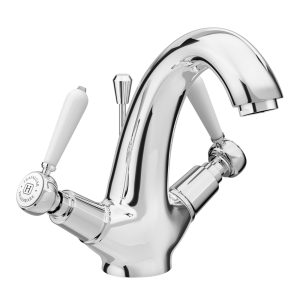 Trafalgar Lever Mono Basin Mixer Tap with Pop Up Waste   Chrome