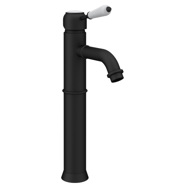 Trafalgar Single Lever Tall Basin Tap   Matt Black